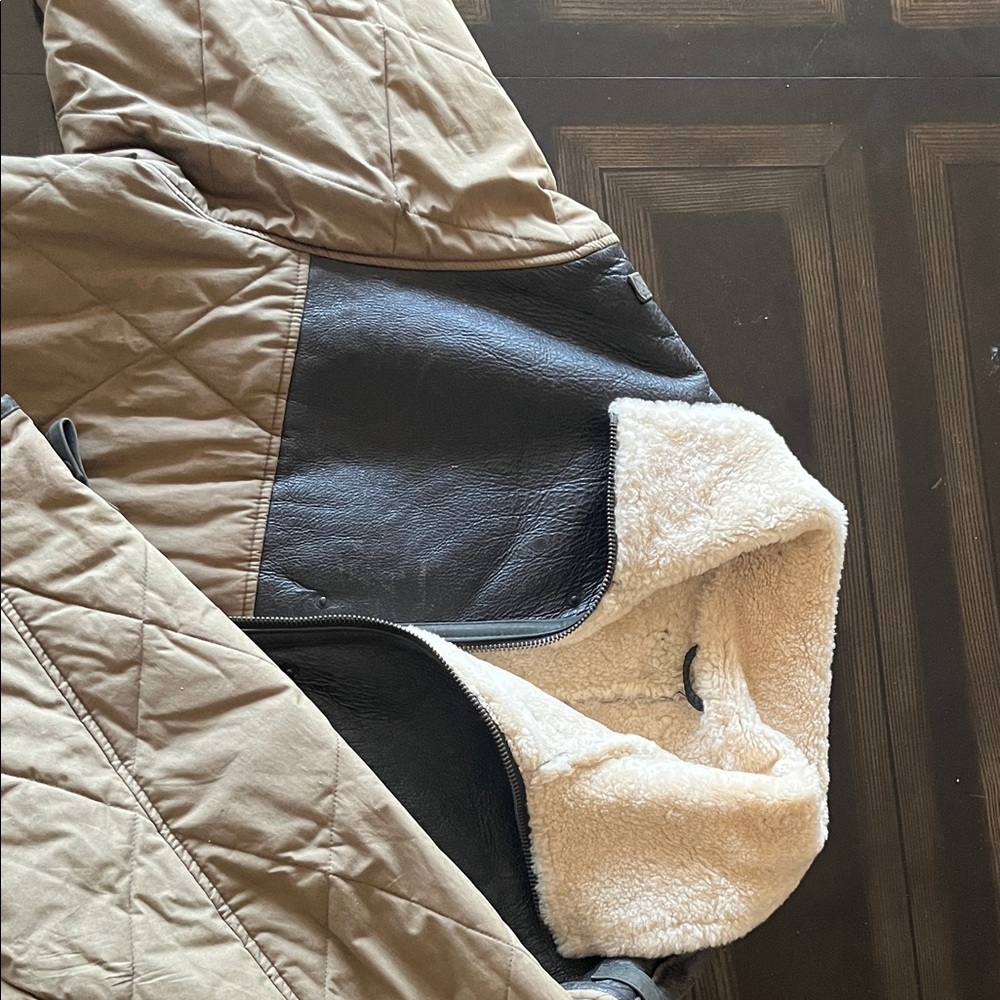 Porsche Design Tan and Black Jacket